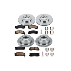 Power Stop KOE802 Autospecialty - 1-Click Daily Driver Brake Kits (Front And Rear) for 1995-2000 Eagle Talon product image