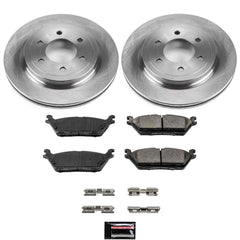 Power Stop KOE8030 Autospecialty 1-Click Daily Driver Rear Brake Kit for 2018-2021 Ford Expedition product image