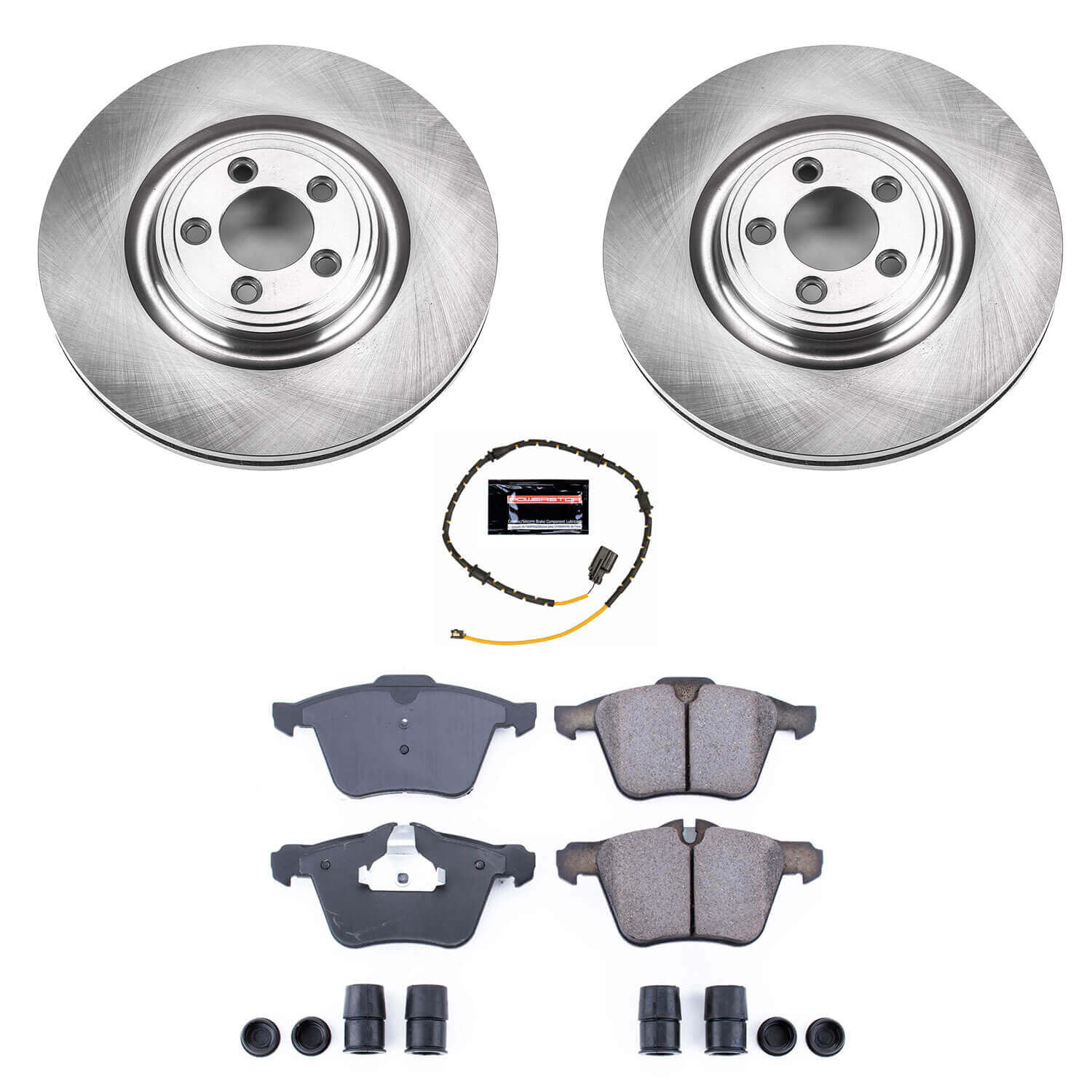 Power Stop KOE8035 Autospecialty 1-Click Daily Driver Front Brake Kit for 2013-2017 Jaguar Xj All Wheel Drive product image