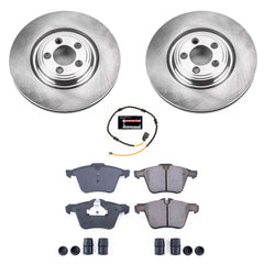 Power Stop KOE8035 Autospecialty 1-Click Daily Driver Front Brake Kit for 2013-2017 Jaguar Xj All Wheel Drive product image