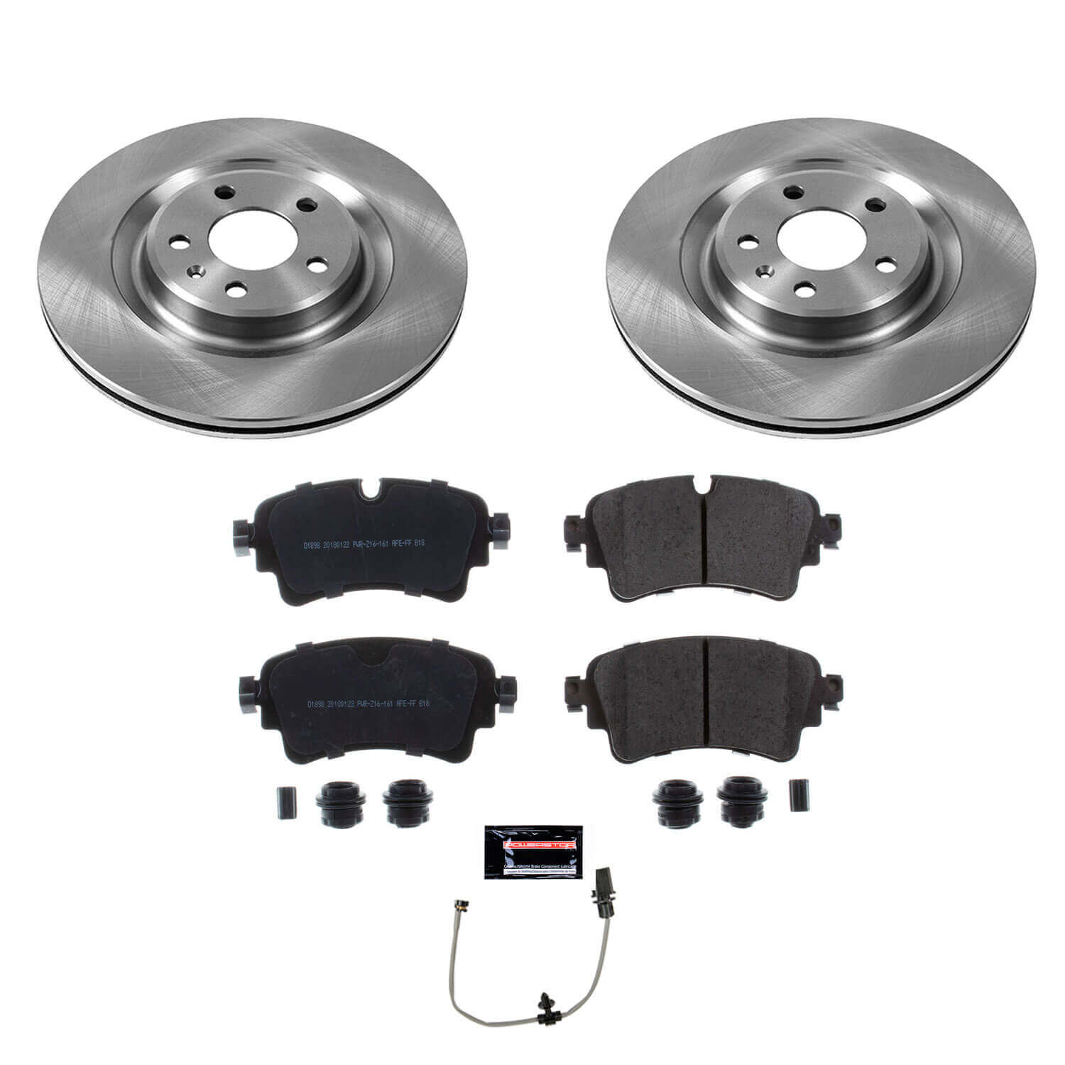 Power Stop KOE8043 Autospecialty 1-Click Daily Driver Rear Pad And Rotor Kit for 2020 Audi A6 Allroad product image