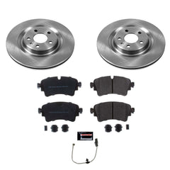 Power Stop KOE8043 Autospecialty 1-Click Daily Driver Rear Pad And Rotor Kit for 2020 Audi A6 Allroad product image