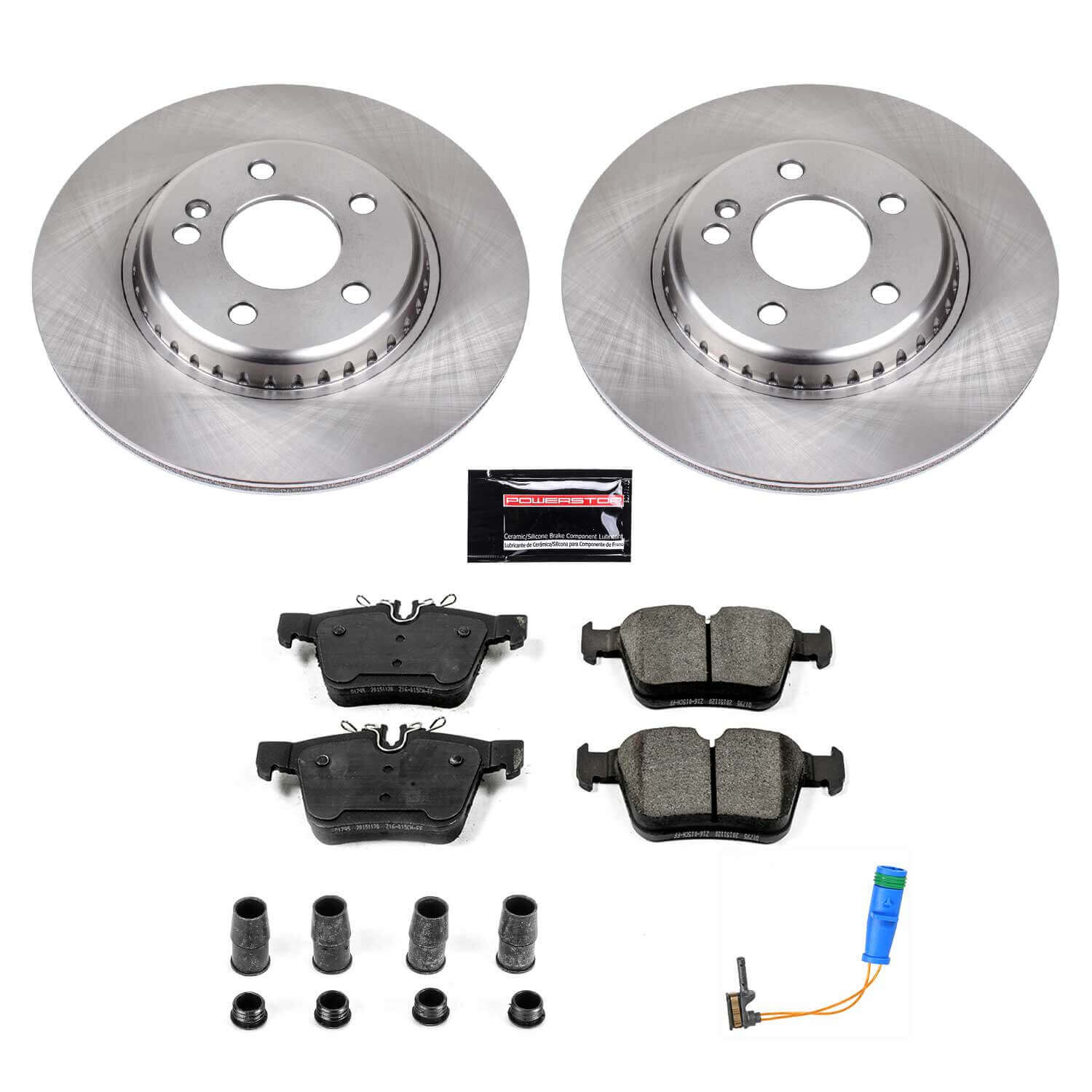 Power Stop KOE8047 Autospecialty 1-Click Daily Driver Rear Brake Kit for 2015-2023 Mercedes-Benz C300 product image