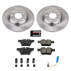 Power Stop KOE8047 Autospecialty 1-Click Daily Driver Rear Brake Kit for 2015-2023 Mercedes-Benz C300 product image