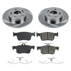 Power Stop KOE8063 Autospecialty 1-Click Daily Driver Rear Pad And Rotor Kit for 2018-2025 Honda Accord product image