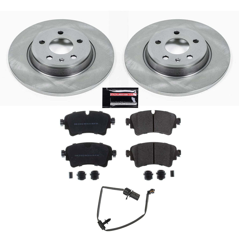 Power Stop KOE8091 Autospecialty 1-Click Daily Driver Rear Pad And Rotor Kit for 2017-2020 Audi A4 product image