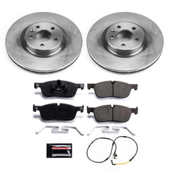 Power Stop KOE8107 Autospecialty 1-Click Daily Driver Front Brake Kit for 2018 Jaguar E-Pace product image