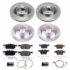 Power Stop KOE8108 Autospecialty 1-Click Daily Driver Front And Rear Brake Kit for 2018 Jaguar E-Pace product image