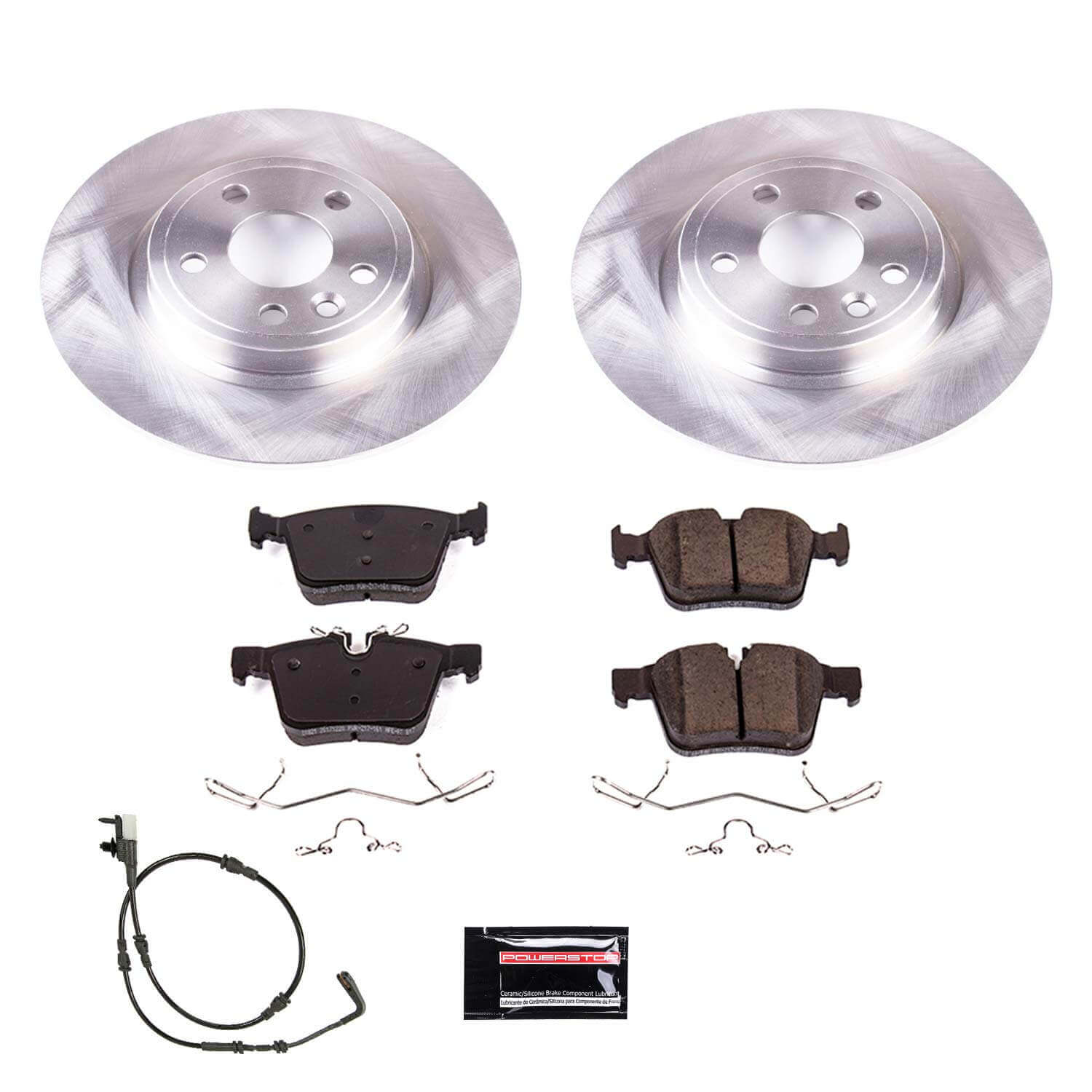 Power Stop KOE8109 Autospecialty 1-Click Daily Driver Rear Pad And Rotor Kit for 2018-2019 Jaguar E-Pace product image