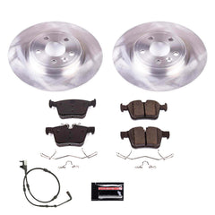 Power Stop KOE8109 Autospecialty 1-Click Daily Driver Rear Pad And Rotor Kit for 2018-2019 Jaguar E-Pace product image