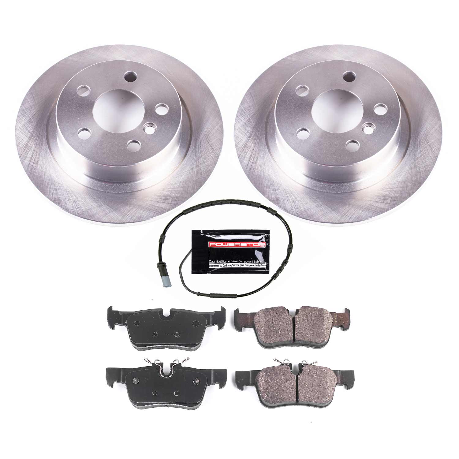 Power Stop KOE8110 Autospecialty 1-Click Daily Driver Rear Pad And Rotor Kit for 2014-2021 BMW I3 product image