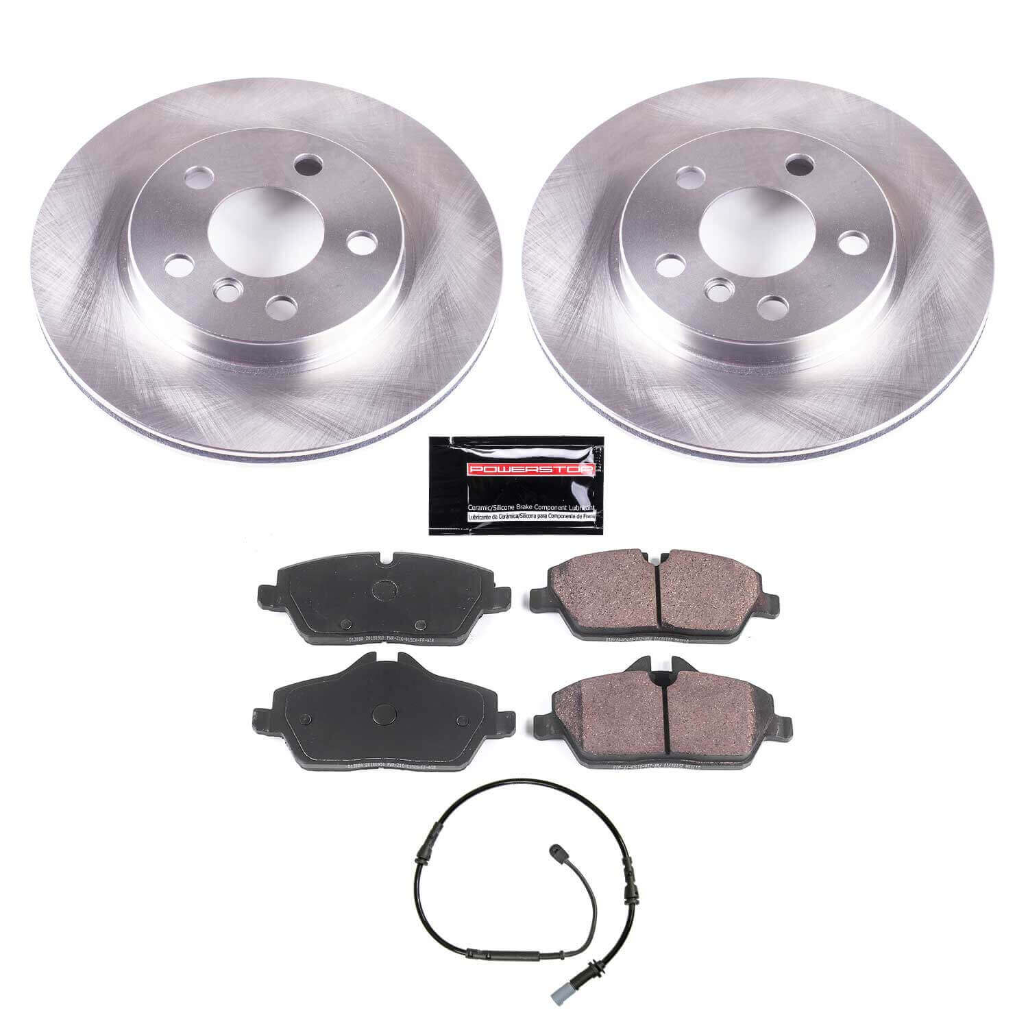 Power Stop KOE8112 Autospecialty 1-Click Daily Driver Front Pad And Rotor Kit for 2014-2021 BMW I3 product image