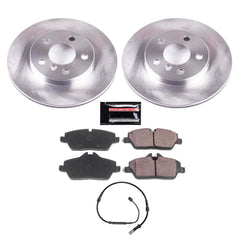 Power Stop KOE8112 Autospecialty 1-Click Daily Driver Front Pad And Rotor Kit for 2014-2021 BMW I3 product image