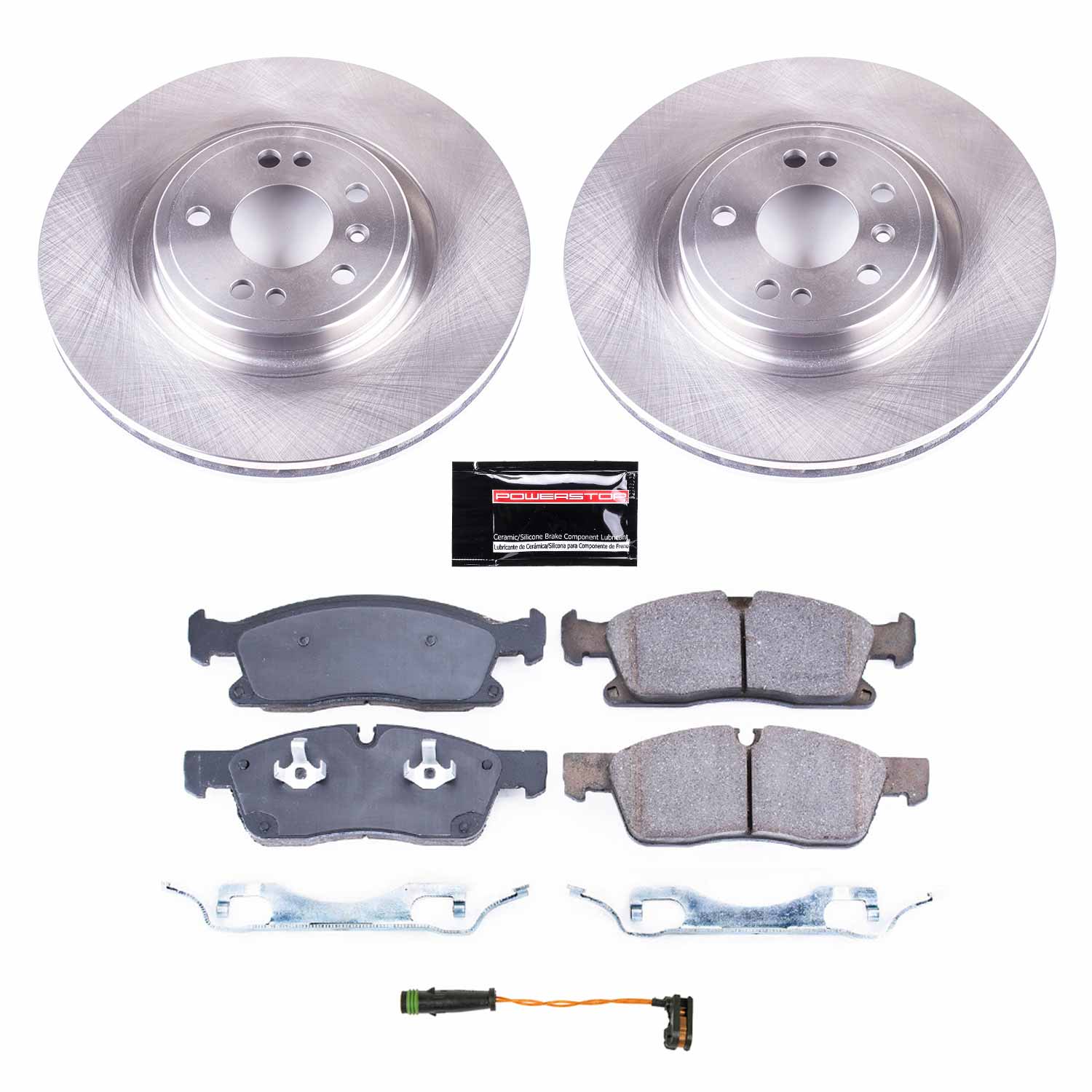 Power Stop KOE8114 Autospecialty 1-Click Daily Driver Front Pad And Rotor Kit for 2018 Mercedes-Benz GLE350 product image