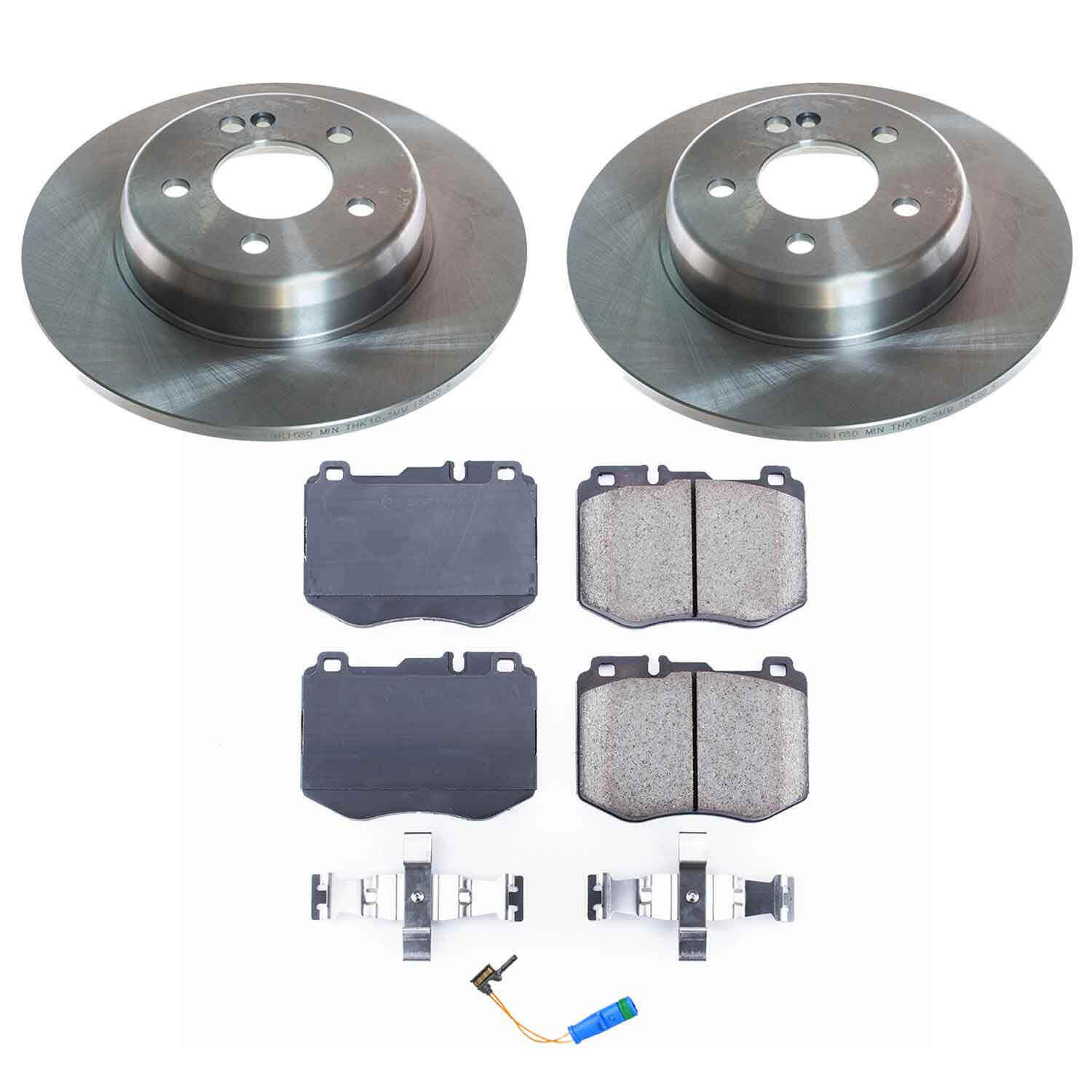 Power Stop KOE8152 Rear Autospecialty 1-Click OE Replacement Pad And Rotor Kit for 2017-2018 Mercedes-Benz C300 product image