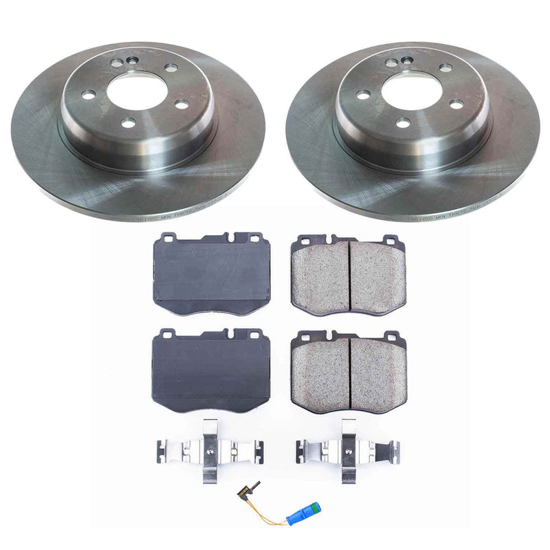 Power Stop KOE8152 Rear Autospecialty 1-Click OE Replacement Pad And Rotor Kit for 2017-2018 Mercedes-Benz C300 product image