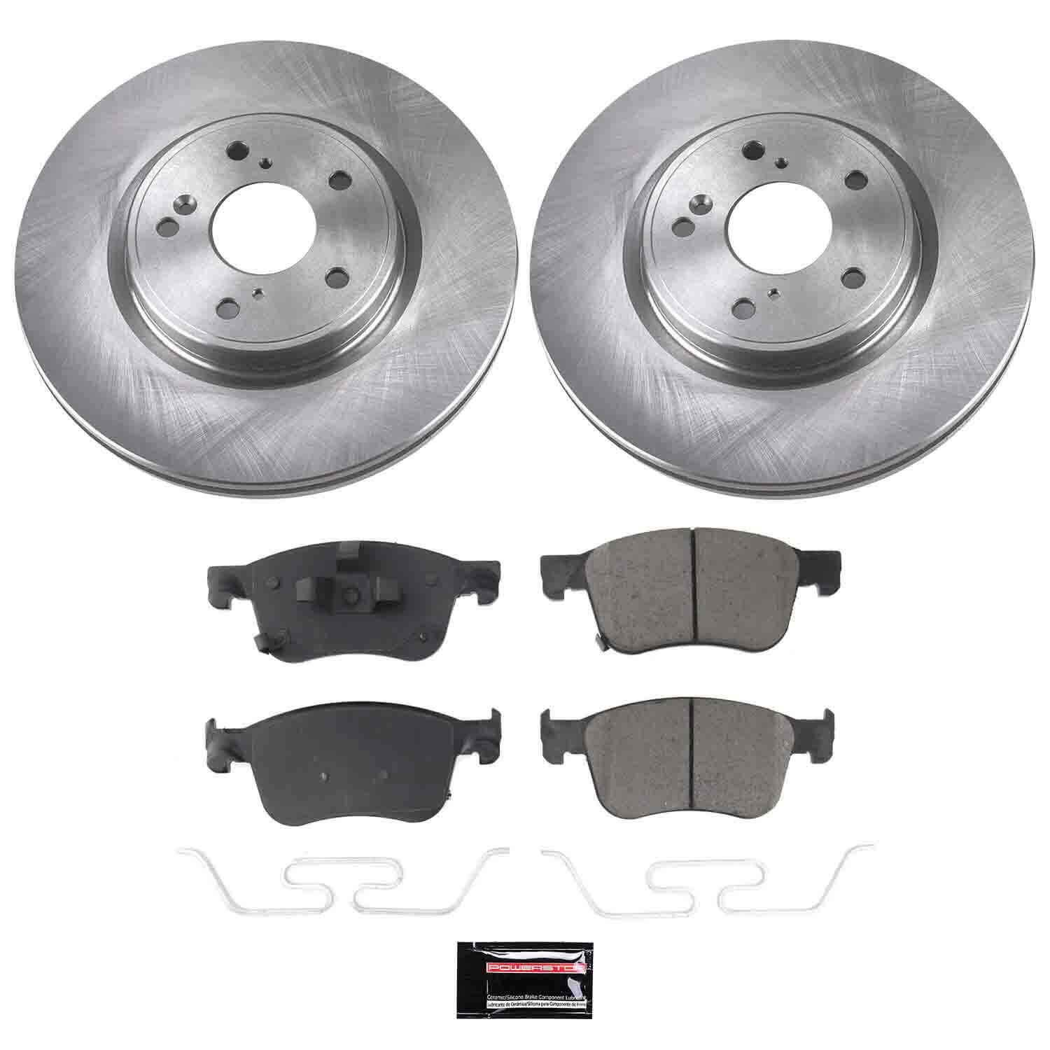 Power Stop KOE8165 Autospecialty 1-Click Daily Driver Front Brake Kit for 2023 Acura Integra product image