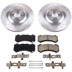 Power Stop KOE8169 Autospecialty 1-Click Daily Driver Front Pad And Rotor Kit for 2015-2016 Dodge Challenger SRT 392, SRT Hellcat product image