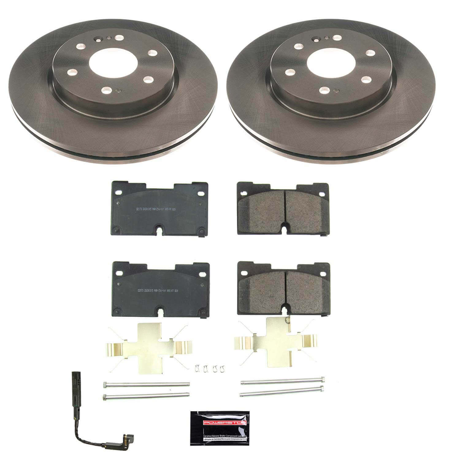 Power Stop KOE8172 Front Autospecialty 1-Click OE Replacement Pad And Rotor Kit for 2021-2022 Cadillac Escalade product image