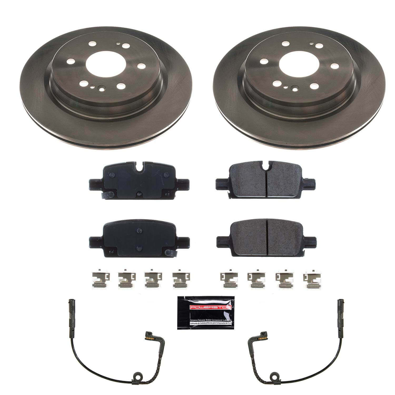 Power Stop KOE8173 Rear Autospecialty 1-Click OE Replacement Pad And Rotor Kit for 2021-2023 Cadillac Escalade product image