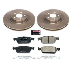 Power Stop KOE8175 Front Autospecialty 1-Click OE Replacement Pad And Rotor Kit for 2018-2023 Ford Transit Connect product image