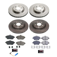 Power Stop KOE8265 Front And Rear Autospecialty 1-Click OE Replacement Pad And Rotor Kit for 2014-2019 Mercedes-Benz CLA250 product image
