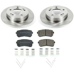 Power Stop KOE8277 Autospecialty 1-Click Daily Driver Rear Pad And Rotor Kit for 2018-2019 Hyundai Kona SE, SEL Front Wheel Drive product image