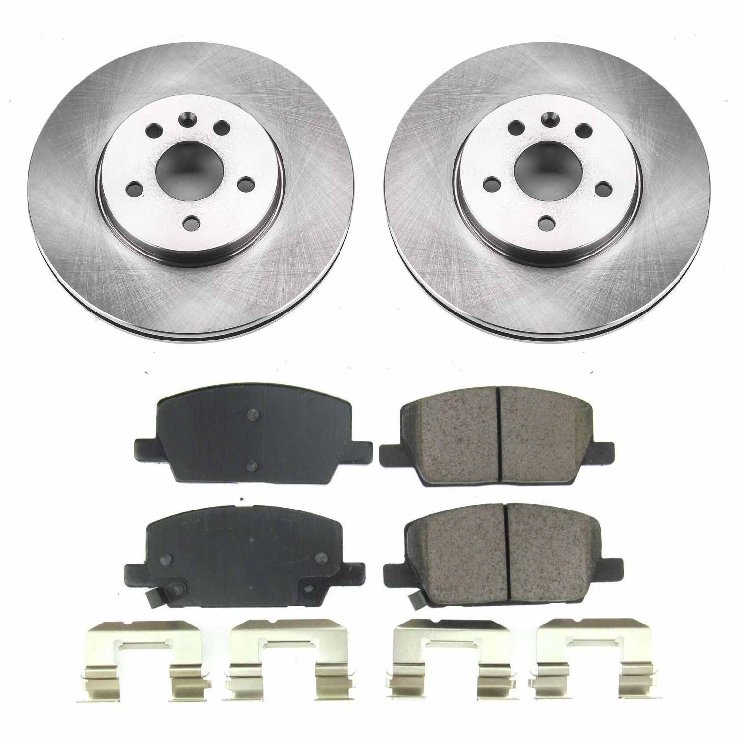 Power Stop KOE8316 Autospecialty 1-Click Daily Driver Front Pad And Rotor Kit for 2018-2022 Buick Encore product image