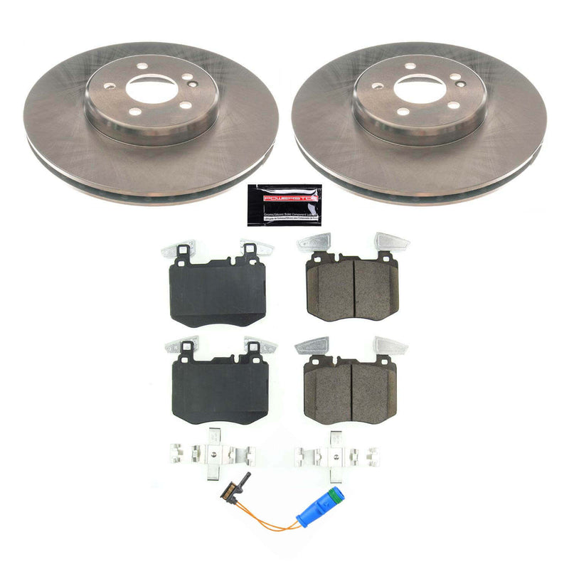 Power Stop KOE8322 Front Autospecialty 1-Click OE Replacement Pad And Rotor Kit for 2019-2022 Mercedes-Benz GLC300 product image