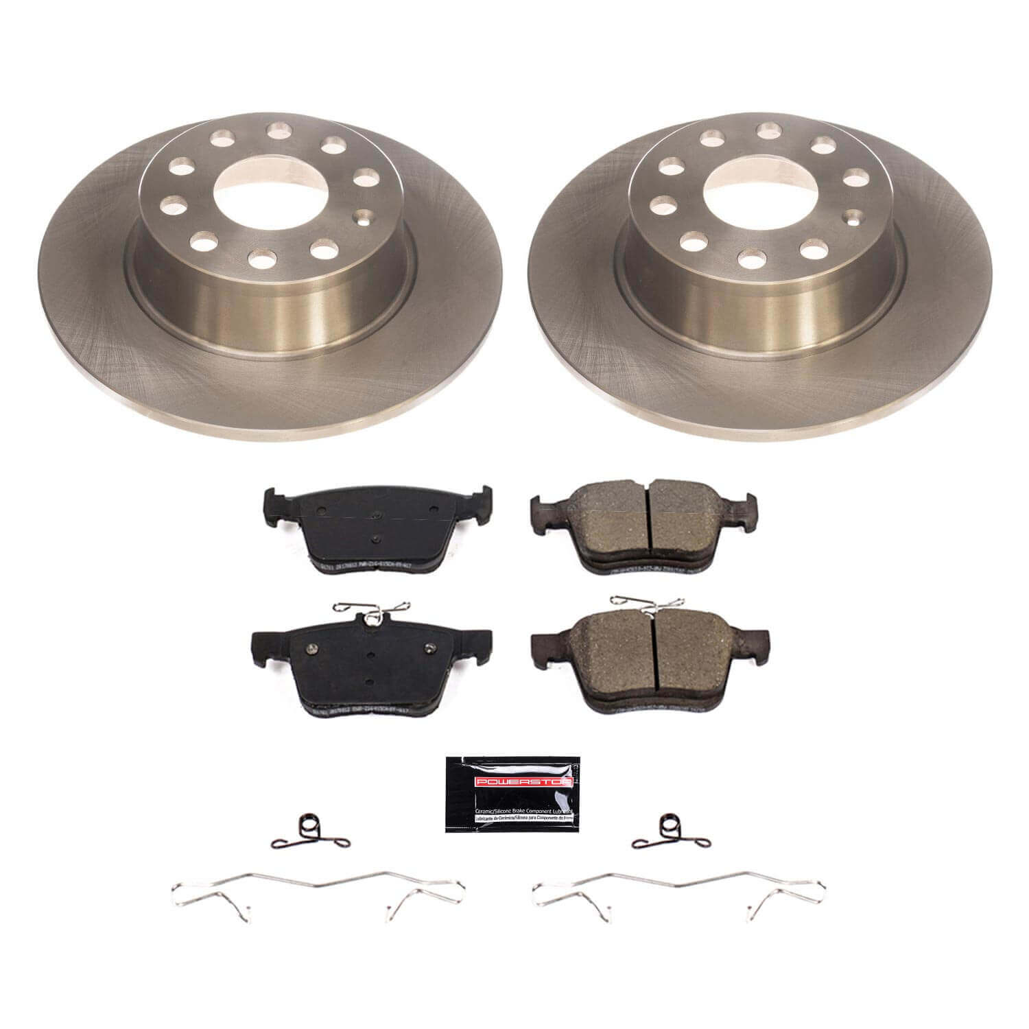 Power Stop KOE8337 Rear Autospecialty 1-Click OE Replacement Pad And Rotor Kit for 2019-2024 Volkswagen Jetta product image