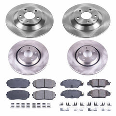 Power Stop KOE8351 Autospecialty 1-Click Daily Driver Front And Rear Pad And Rotor Kit for 2019-2024 Mazda CX-5 product image