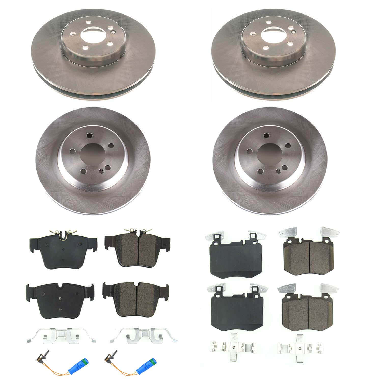 Power Stop KOE8352 Front And Rear Autospecialty 1-Click OE Replacement Pad And Rotor Kit for 2019-2022 Mercedes-Benz GLC300 product image
