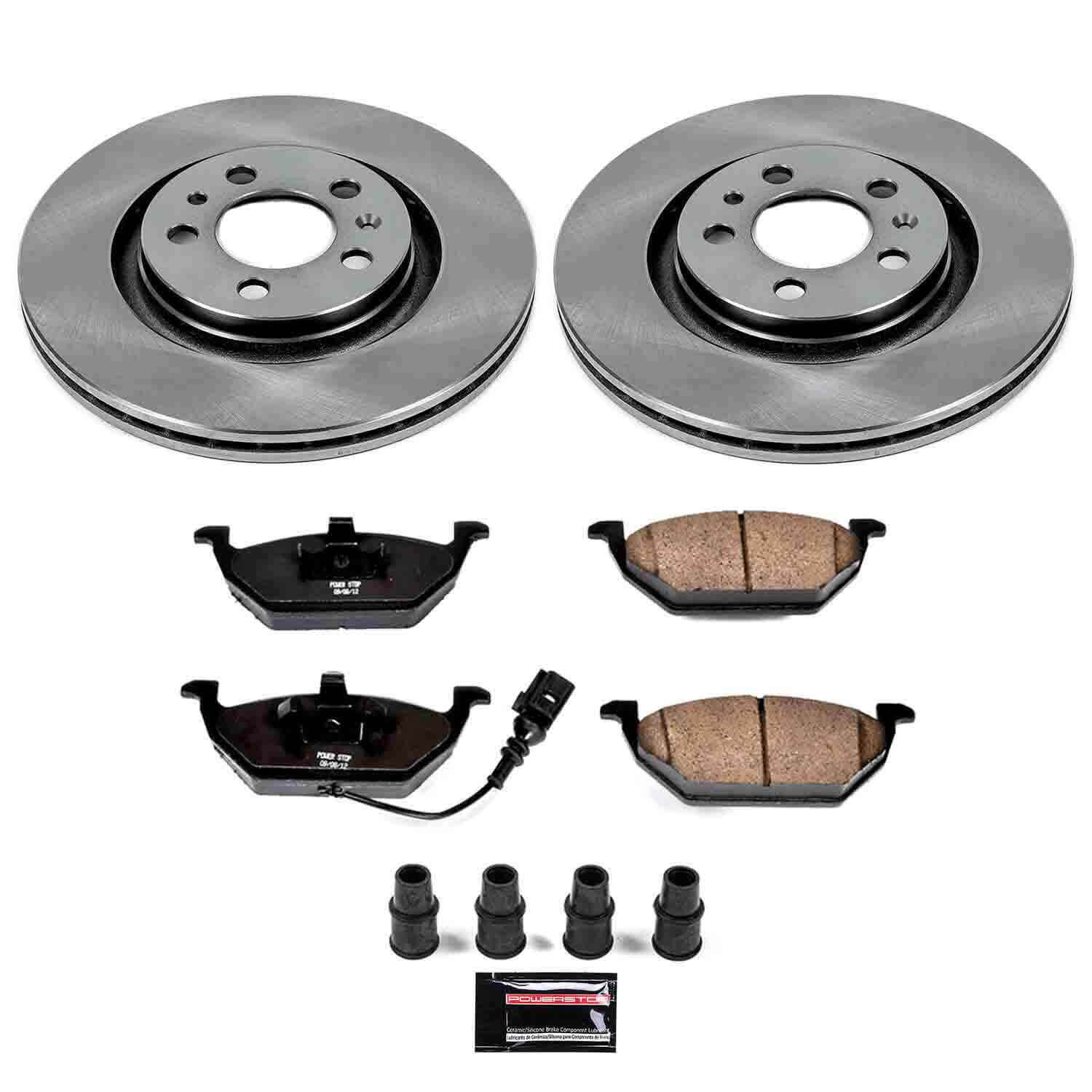 Power Stop KOE839 Autospecialty - 1-Click Daily Driver Brake Kits (Front) for 1999-2006 Volkswagen Beetle product image