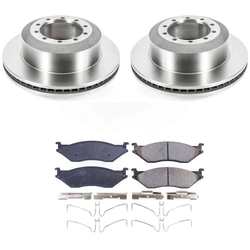 Power Stop KOE8395 Autospecialty 1-Click Daily Driver Front And Rear Pad And Rotor Kit for 2006-2009 Ford Lcf product image