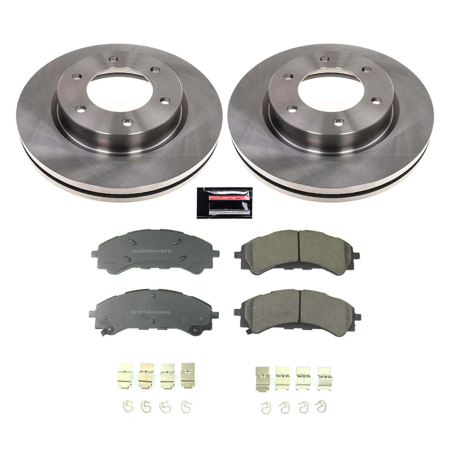 Power Stop KOE8413 Front Autospecialty 1-Click OE Replacement Pad And Rotor Kit for 2021 Ford Bronco product image