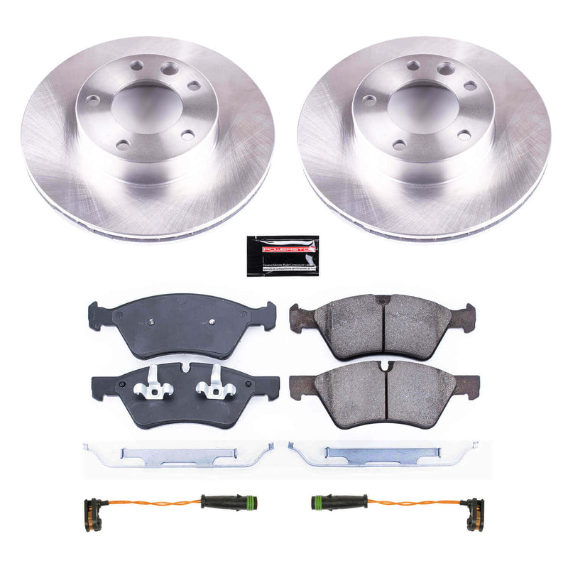 Power Stop KOE8420 Autospecialty 1-Click Daily Driver Front Pad And Rotor Kit for 2005-2010 Mercedes-Benz G55 AMG product image