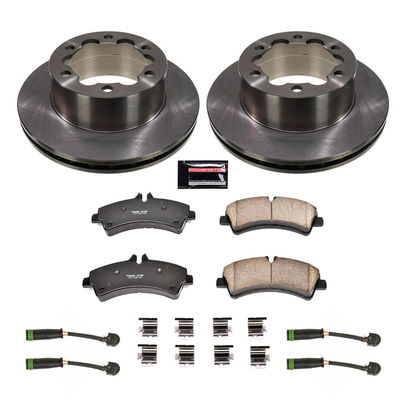 Power Stop KOE8429 Rear Autospecialty 1-Click OE Replacement Pad And Rotor Kit for 2007-2009 Dodge Sprinter 3500 product image