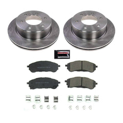 Power Stop KOE8430 Rear Autospecialty 1-Click OE Replacement Pad And Rotor Kit for 2019-2023 Ford Ranger product image