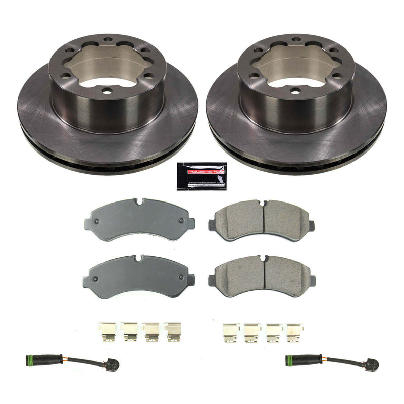 Power Stop KOE8431 Rear Autospecialty 1-Click OE Replacement Pad And Rotor Kit for 2019-2021 Freightliner Sprinter 3500 product image