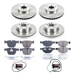 Power Stop KOE8442 Autospecialty 1-Click Daily Driver Front And Rear Pad And Rotor Kit for 2019 BMW X6 XDRIVE50I product image