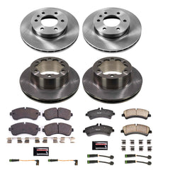 Power Stop KOE8447 Front And Rear Autospecialty 1-Click OE Replacement Pad And Rotor Kit for 2007-2009 Dodge Sprinter 3500 product image