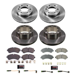 Power Stop KOE8450 Front And Rear Autospecialty 1-Click OE Replacement Pad And Rotor Kit for 2019-2021 Freightliner Sprinter 3500 product image