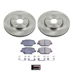 Power Stop KOE8466 Front Autospecialty 1-Click OE Replacement Pad And Rotor Kit for 2019-2020 Buick Envision product image