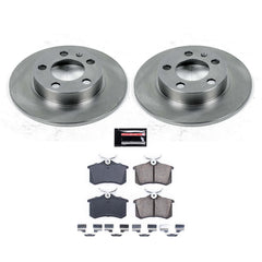 Power Stop KOE847 Autospecialty - 1-Click Daily Driver Brake Kits (Rear) for 1998-2010 Volkswagen Beetle product image