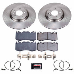 Power Stop KOE8473 Front Autospecialty 1-Click OE Replacement Pad And Rotor Kit for 2021-2025 Land Rover Discovery product image