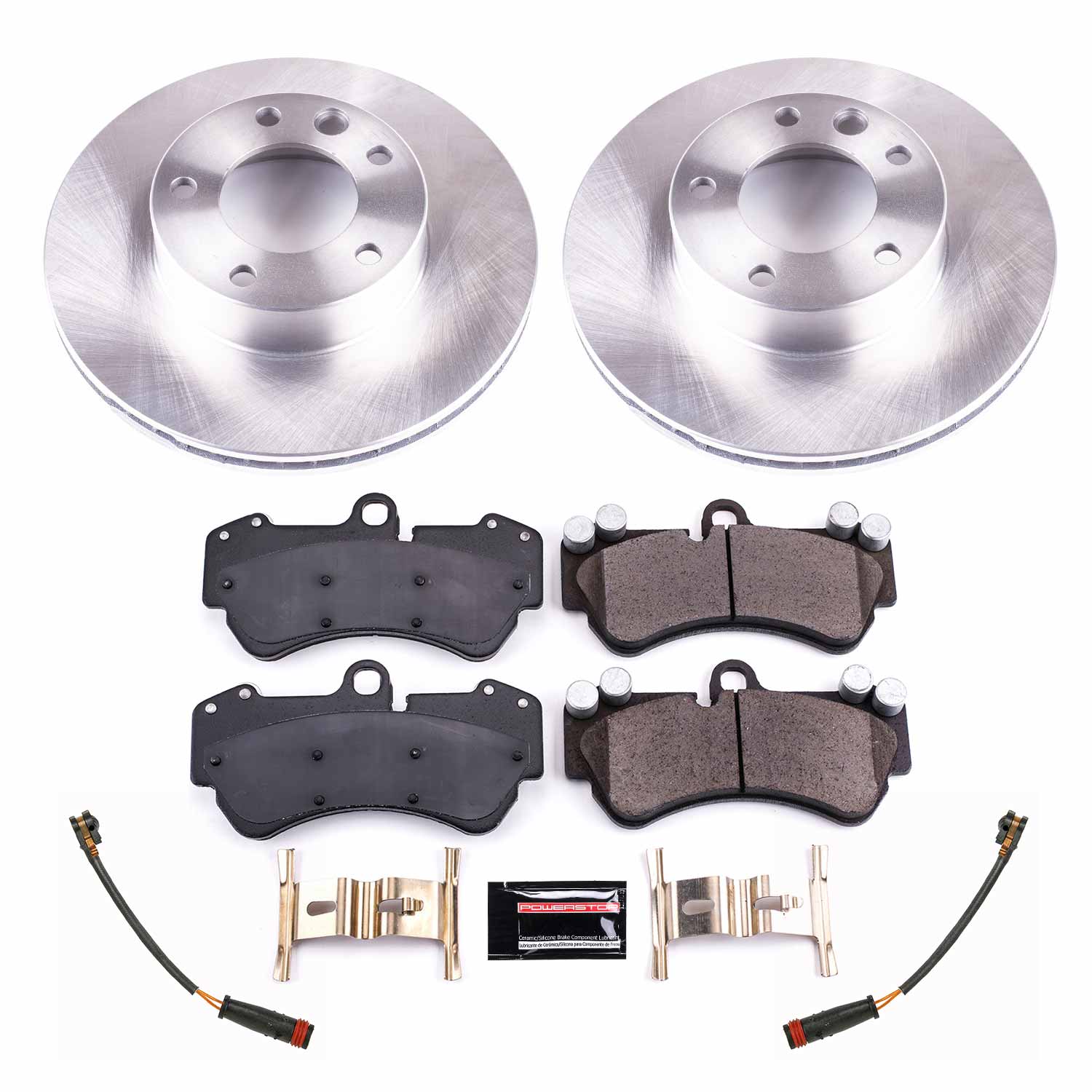 Power Stop KOE8475 Front Autospecialty 1-Click OE Replacement Pad And Rotor Kit for 2017-2018 Mercedes-Benz G550 4X4 product image