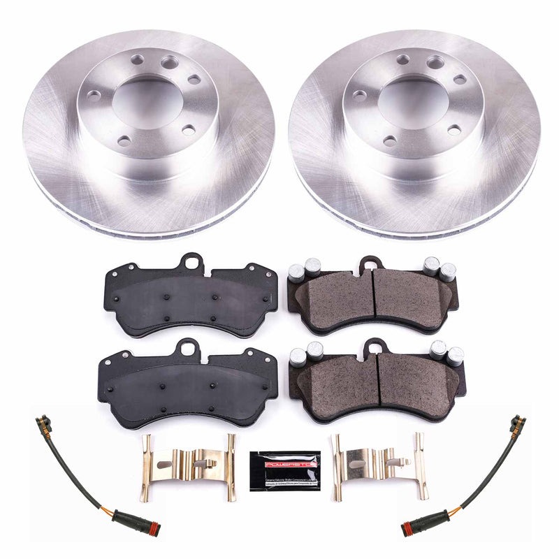 Power Stop KOE8475 Front Autospecialty 1-Click OE Replacement Pad And Rotor Kit for 2017-2018 Mercedes-Benz G550 4X4 product image