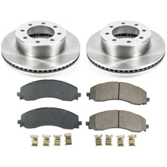 Power Stop KOE8478 Front Autospecialty 1-Click OE Replacement Pad And Rotor Kit for 2019 Dodge Ram 2500 product image