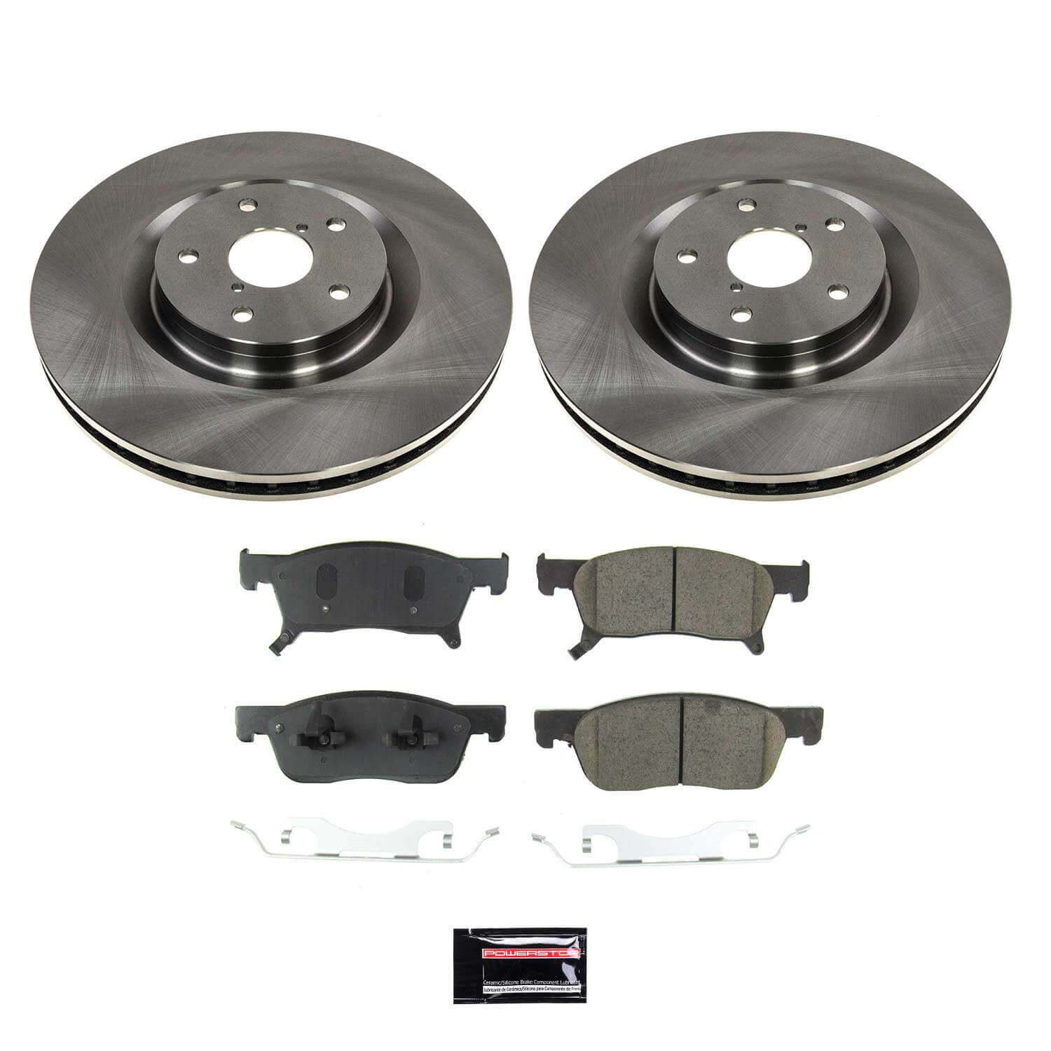 Power Stop KOE8479 Front Autospecialty 1-Click OE Replacement Pad And Rotor Kit for 2019-2024 Subaru Ascent product image