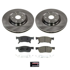 Power Stop KOE8479 Front Autospecialty 1-Click OE Replacement Pad And Rotor Kit for 2019-2024 Subaru Ascent product image